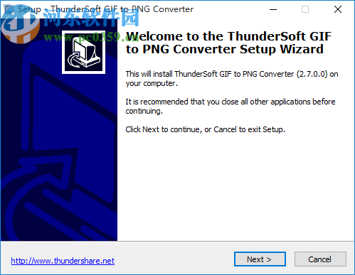 ThunderSoft GIF to PNG Converter(GIF转PNG软件)