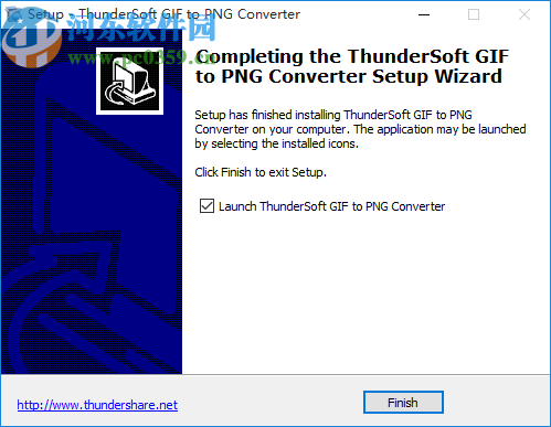 ThunderSoft GIF to PNG Converter(GIF转PNG软件)