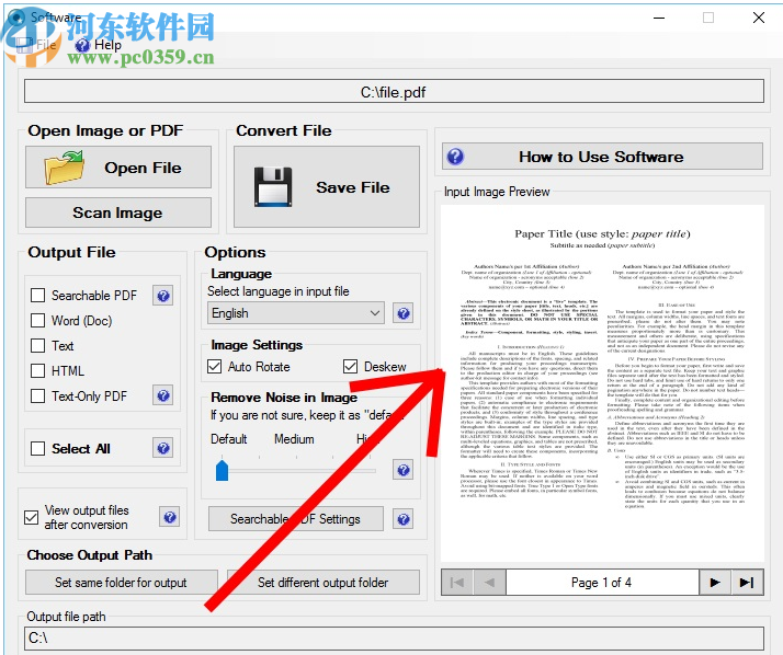 JPG to Word Converter(图片转文字工具)
