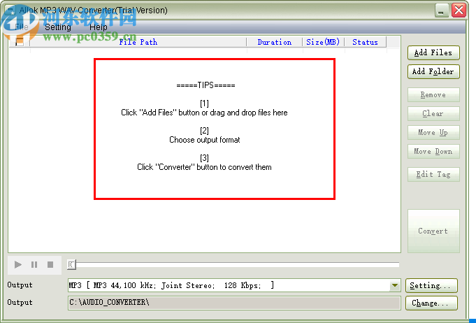 Allok MP3 WAV Converter(音频格式转换软件)