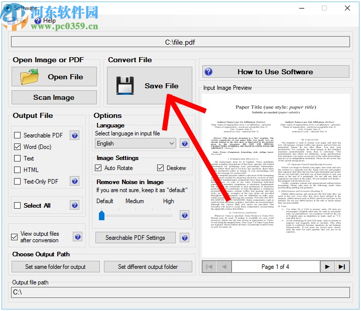 JPG to Word Converter(图片转文字工具)