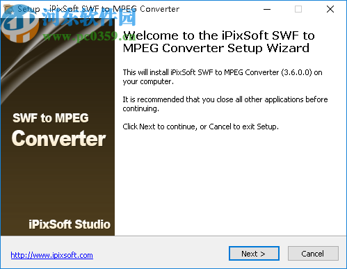 iPixSoft SWF to MPEG Converter(SWF转换为MPEG)