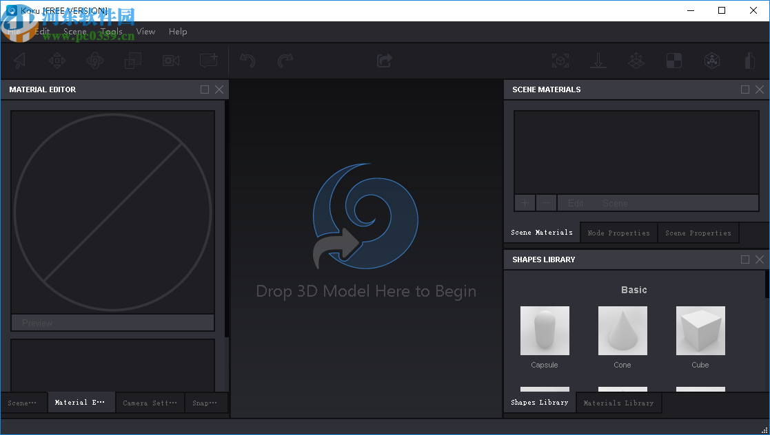 Koru(WebGL图像制作软件)