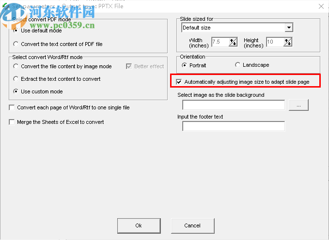 Okdo Word Excel Pdf to Ppt Pptx Converter