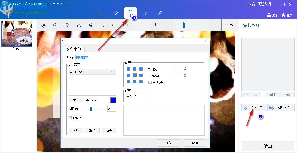 ThunderSoft Watermark Remover(图片水印删除软件)