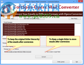 SoftSpire Opera Mail Converter(Opera邮件转换器)