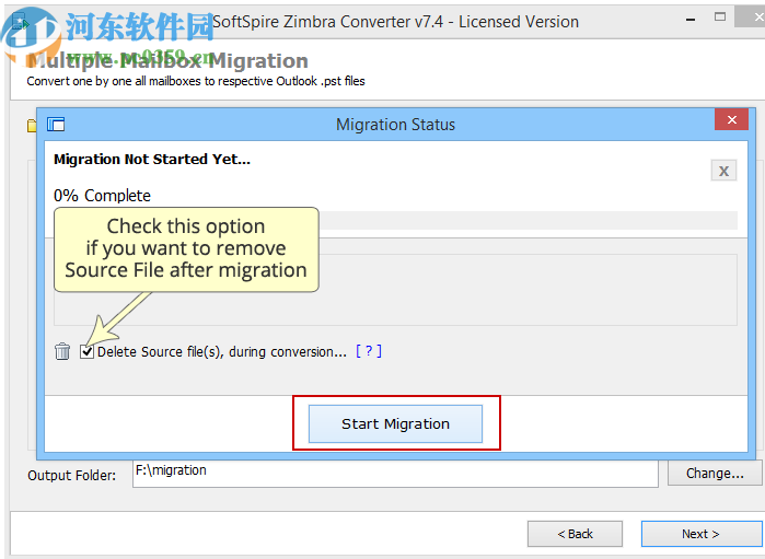 SoftSpire Zimbra Converter(Zimbra转换器)