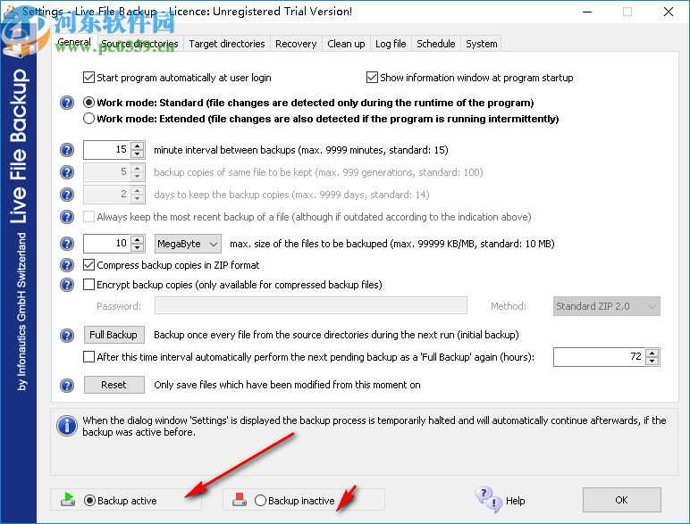 Live File Backup(文件实时备份软件)