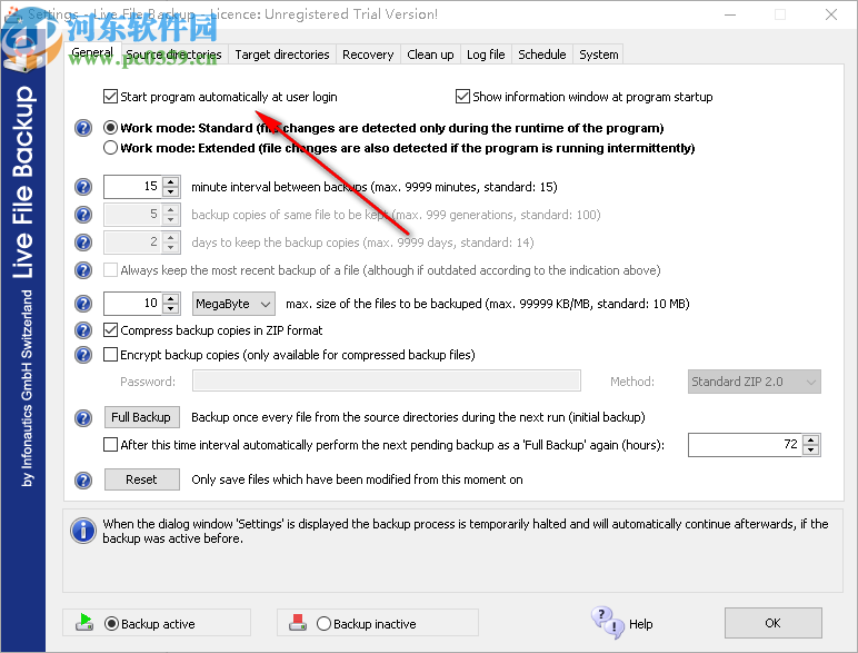 Live File Backup(文件实时备份软件)