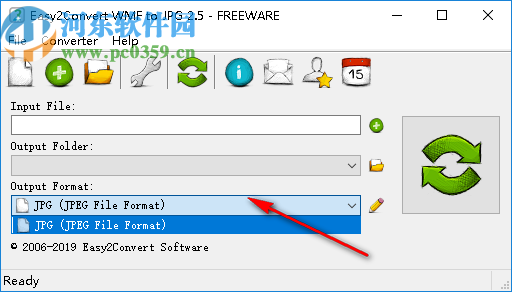 Easy2Convert WMF to JPG(WMF图片格式转换器)