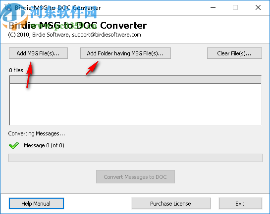 Birdie MSG to DOC Converter(MSG转DOC转换器)