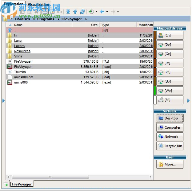 FileVoyager(文件管理软件)