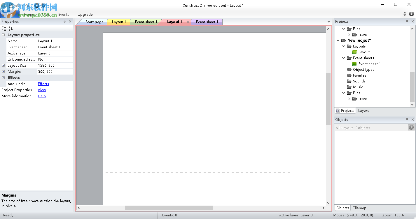 Construct 2(HTML游戏制作工具)