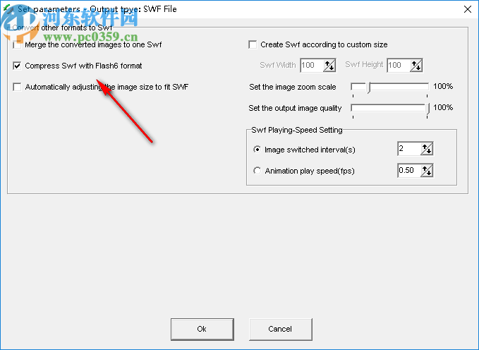 Okdo Tiff to Swf Converter(Tiff图像转Swf工具)