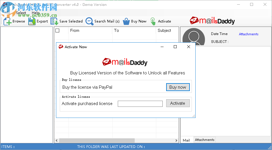 MailsDaddy MBOX To PST Converter