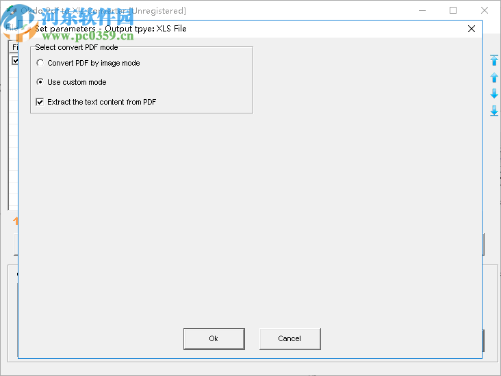 Okdo Pdf to Xls Converter(Pdf到Xls转换器)