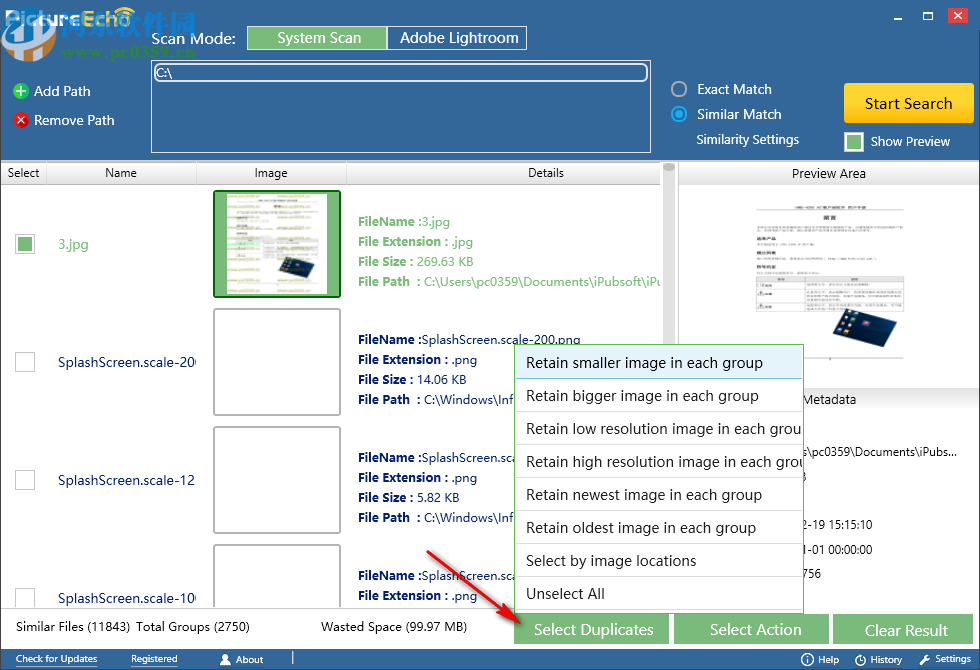 PictureEcho(重复照片删除工具)