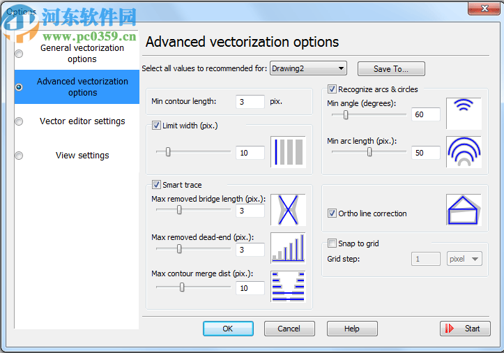 Vextractor(光栅转换矢量图工具)
