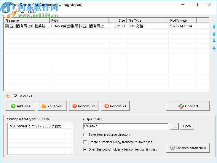 Okdo Doc to Ppt Converter(DOC转PPT工具)