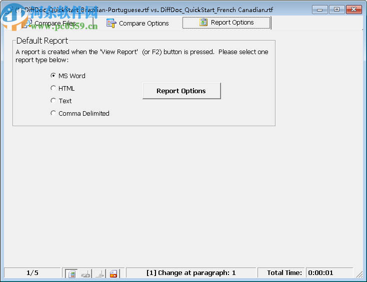 SoftInterface Diff Doc(Word差异比较工具)