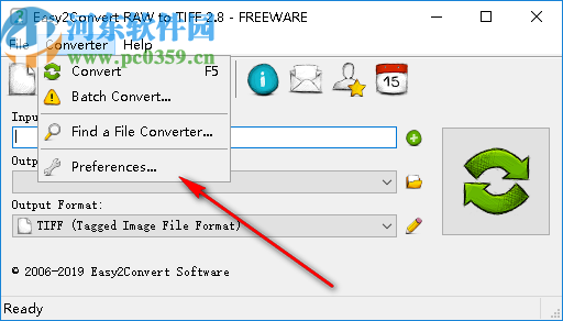 Easy2Convert RAW to TIFF(RAW图片转换TIFF软件)
