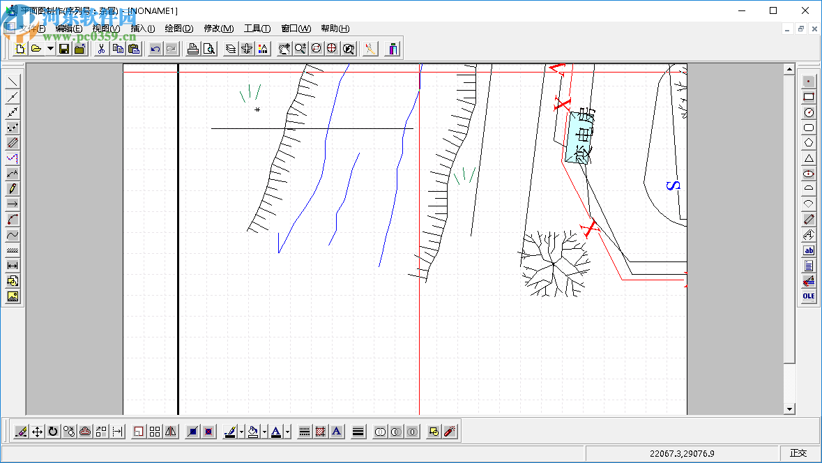 海文施工平面布置图软件