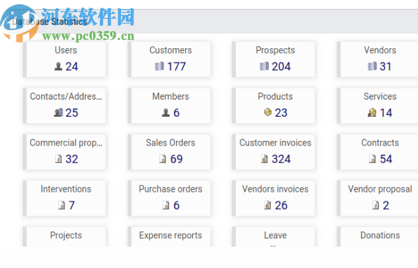 Dolibarr(开源ERP软件)