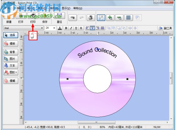 Epson Print CD(爱普生光盘打印工具)