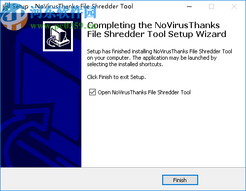 轻量级文件粉碎工具(NoVirusThanks File Shredder Tool)