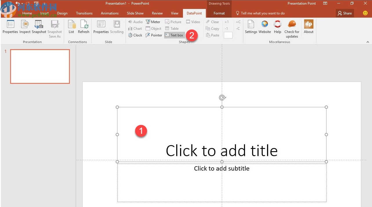 PresentationPoint DataPoint(PPT演示文稿软件)