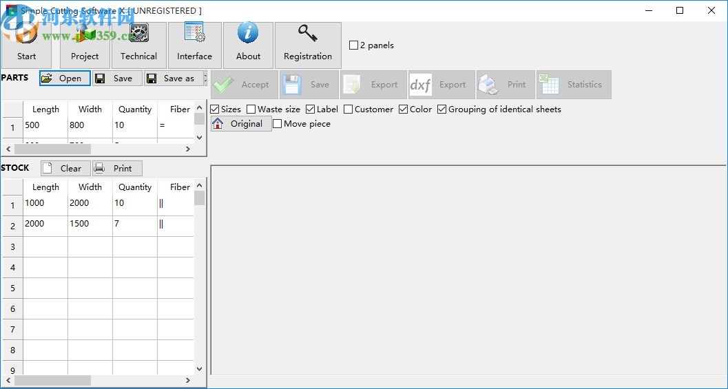 Simple Cutting Software X(板材切割软件)