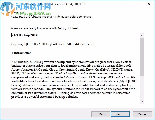 KLS Backup 2019 Professiona 64位32位