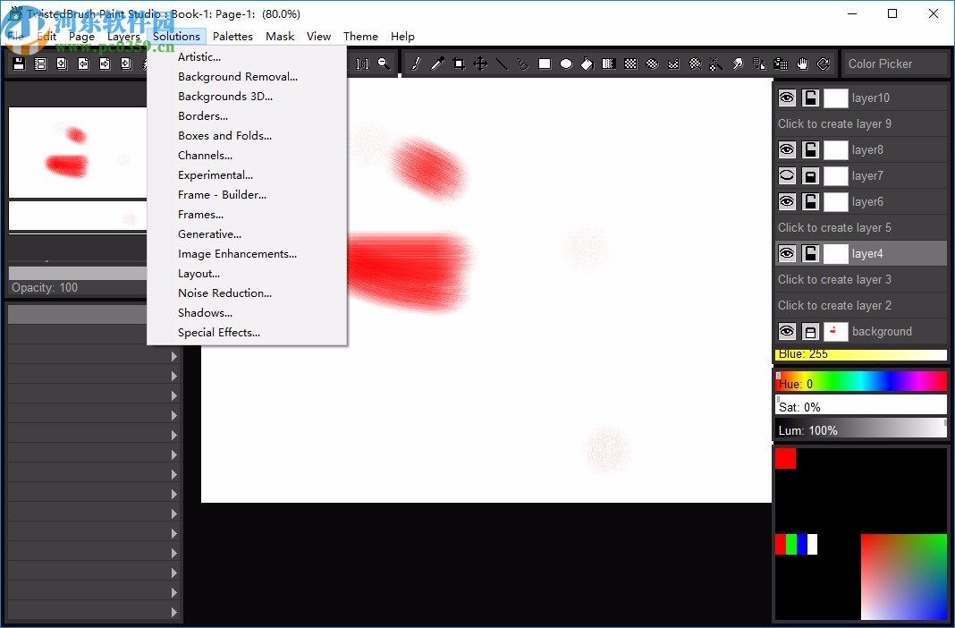 3D绘画软件(TwistedBrush Paint Studio)