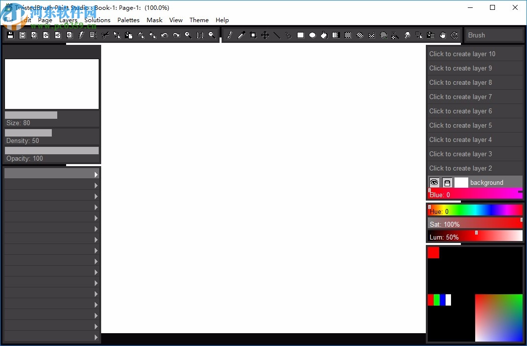 3D绘画软件(TwistedBrush Paint Studio)