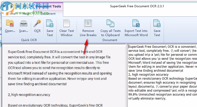 SuperGeek Free Document OCR(OCR识别工具)