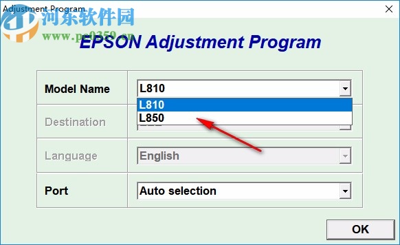 Epson Adjustment Program
