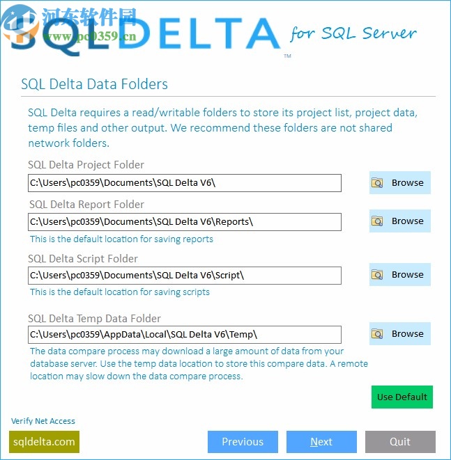 SQL Delta for SQL Server