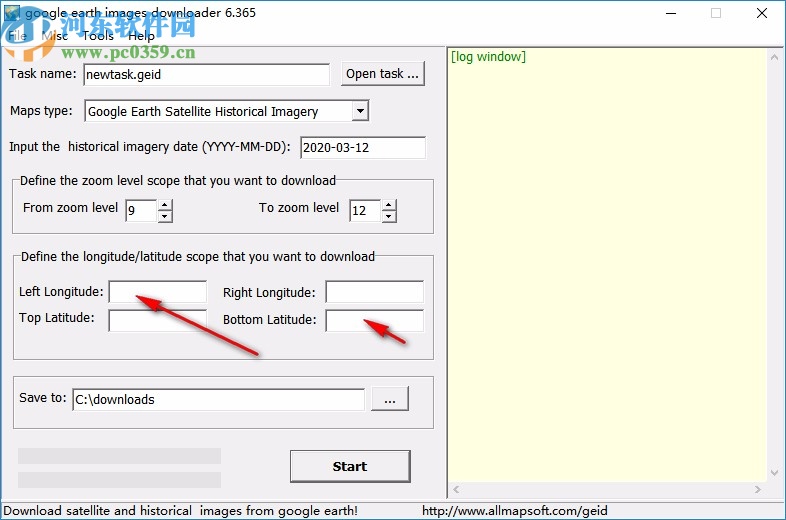 google earth images downloader(谷歌卫星图像下载器)
