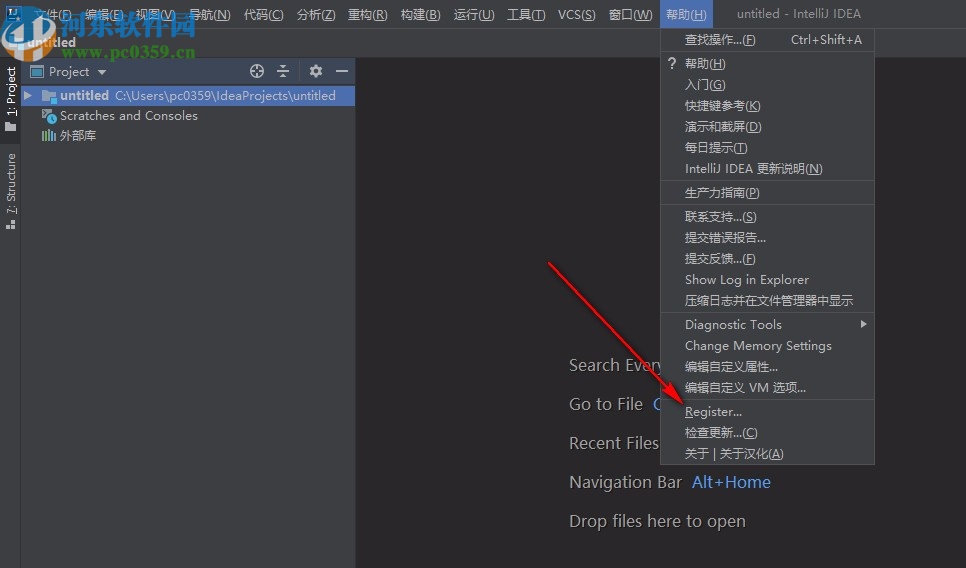 intellij idea2020.1汉化包