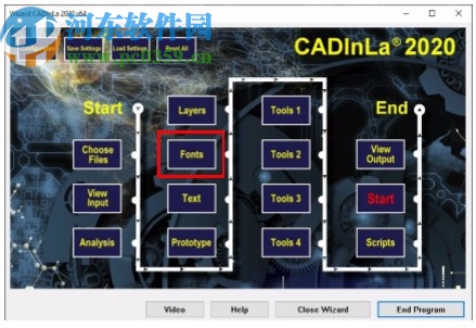 CADInLa 2020(dwg dxf图纸版本转换器)