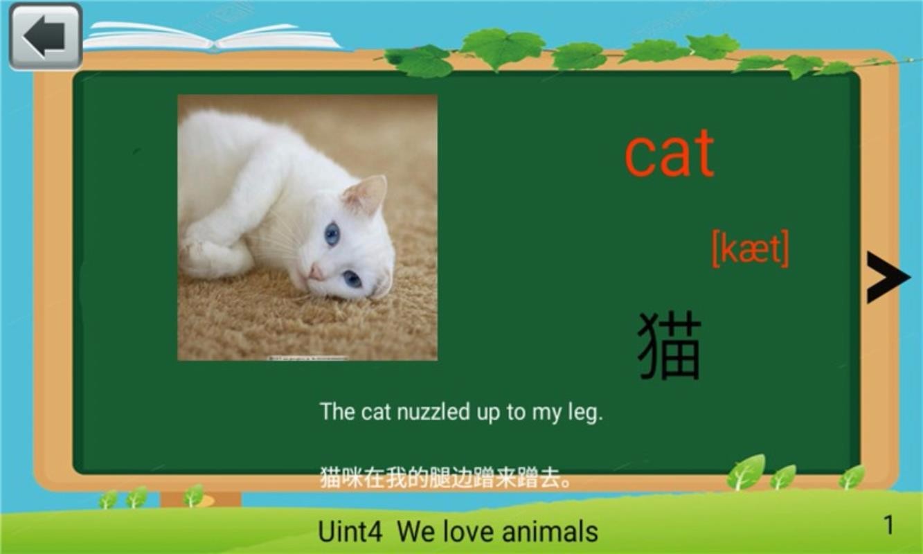 三年级英语上单词卡(2)