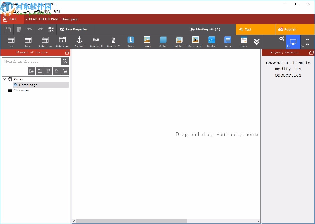 WebAcappella Grid(网页布局设计软件)