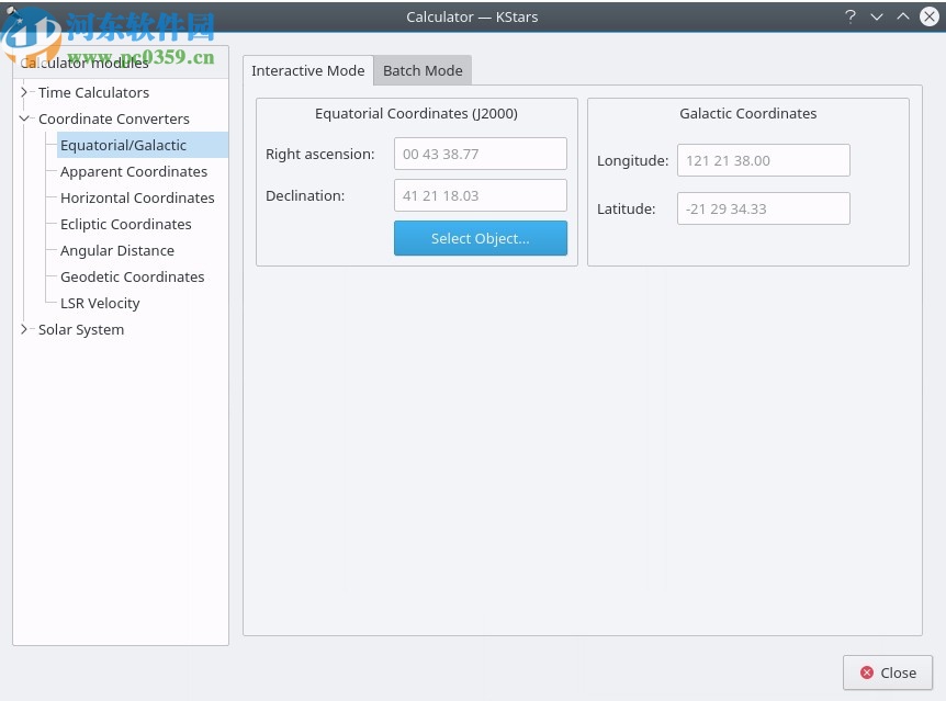 KStars(天文学教育平台)