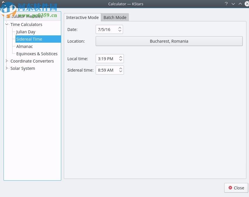 KStars(天文学教育平台)