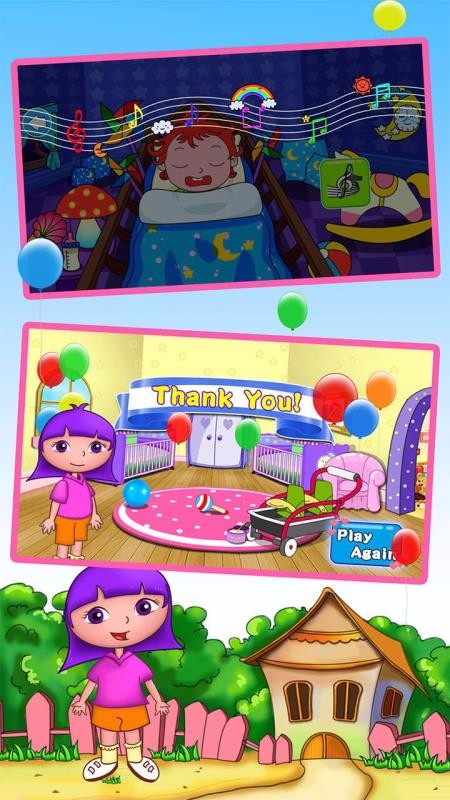 安娜照顾双生儿宝宝(2)