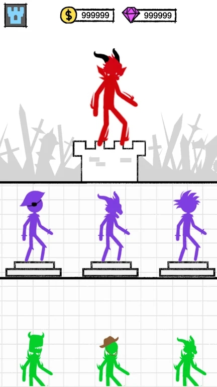 塔防火柴英雄战争官方正版(1)